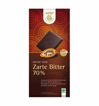 Grand Noir Zartbitterschokolade 70%