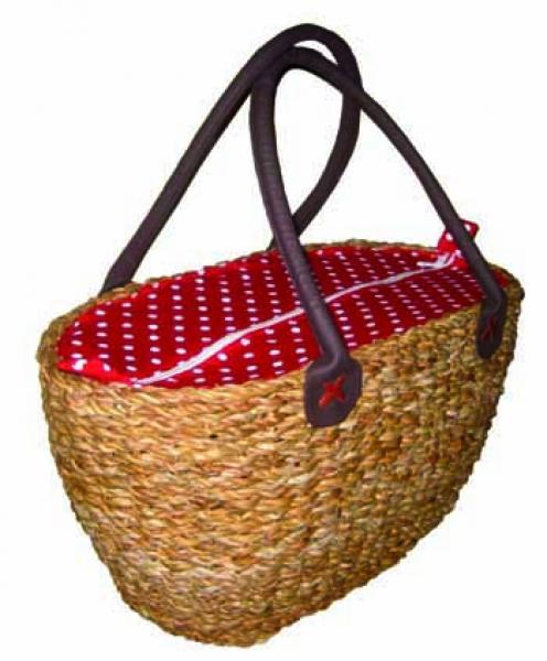 Einkaufstasche mit Reißverschluss